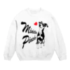 ミニピン クラブ minipin clubのミニピンLOVE♪ Crew Neck Sweatshirt