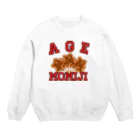 ヘンテコデザイン専門店　SYUNLABOのAGE MOMIJI Crew Neck Sweatshirt