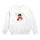 rurugirlのdrummerメガネ君 Crew Neck Sweatshirt