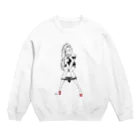 yuri_skjのCigar Honey Crew Neck Sweatshirt