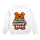 Hurryz HUNGRY BEARのHurryz HUNGRY BEAR シリーズ Crew Neck Sweatshirt