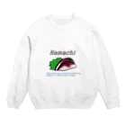 FUKUYASANのハマチ(出世魚) Crew Neck Sweatshirt