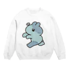 ナポリのSUZURIのゾンビうさちゃん Crew Neck Sweatshirt