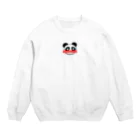 でざいんもえりーぬのくぁwせdrftgyふじこlpパンダ Crew Neck Sweatshirt