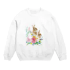 fululu51のhapppy Crew Neck Sweatshirt