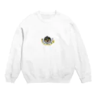 Hisa Desigh Storeの暴飲暴食くん Crew Neck Sweatshirt