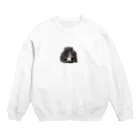 まめおのハムスター Crew Neck Sweatshirt