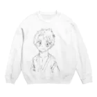 tatsujinのイケメン2次キャラ Crew Neck Sweatshirt