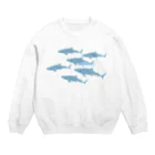 海の仲間たちオフィシャルSTOREのジンベエザメ Crew Neck Sweatshirt