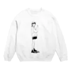 俺シーサイドのピース Crew Neck Sweatshirt