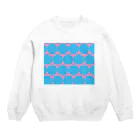 鳥式ナグの水玉模様 Crew Neck Sweatshirt