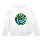 原田専門家のパ紋No.3156 YUKI  Crew Neck Sweatshirt