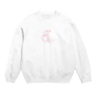 KYOn8のピンクバード Crew Neck Sweatshirt