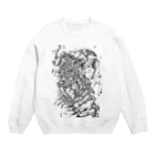 @折部.壊子(オリブ)のじどりとうか Crew Neck Sweatshirt