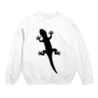 AAAstarsのヤモリ Crew Neck Sweatshirt