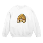 カメまる子🐢のギリ太くん(ノーマルvr) Crew Neck Sweatshirt