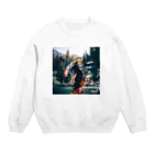 BUENA VIDAのFIRE SHIBUYA Crew Neck Sweatshirt