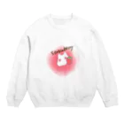 marshmallowのにゃんころ Crew Neck Sweatshirt