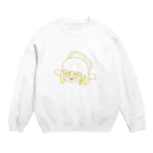 レンコンの露店のグラデ天使ちゃん Crew Neck Sweatshirt