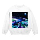 パラレルワルツの虹の星 Crew Neck Sweatshirt