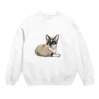 縁-yukari-の美男子 Crew Neck Sweatshirt