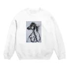 永久凍土の国の白夜のワイルドパワー Crew Neck Sweatshirt