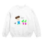 Walton’sのミセス　ピーナッツ(透過) Crew Neck Sweatshirt