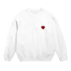 NICO FACTORYの赤いハート Crew Neck Sweatshirt