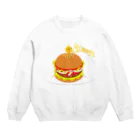 AURA_HYSTERICAのHamburger Crew Neck Sweatshirt