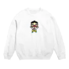 マッハナイスガイの鱈ちゃん（小） Crew Neck Sweatshirt