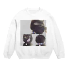 TOODのTOODkuroneko Crew Neck Sweatshirt