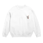 RBTの無うさぎ Crew Neck Sweatshirt