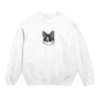 ちゃちゃ丸🐈毎日身銭企画中のちゃちゃスウェット Crew Neck Sweatshirt