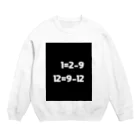 Maniac Number のManiac12軸 Crew Neck Sweatshirt