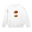 無糖 きな子のあんぱん Crew Neck Sweatshirt