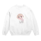 kamのきみがだいしゅきくん　ストライク Crew Neck Sweatshirt