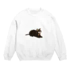 Okkun@OXO-techのVoxel-とらきち Crew Neck Sweatshirt