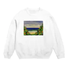 アンマミーヤ。の海とハイビスカス Crew Neck Sweatshirt