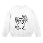 くくのの‪SUNAO🐾‬「抱っこしてください」 Crew Neck Sweatshirt