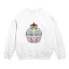 【ホラー専門店】ジルショップの桜チョコミントスイーツ❷ Crew Neck Sweatshirt