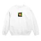 いかの塩辛三蔵法師のうわさのカレ Crew Neck Sweatshirt