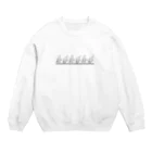 BurstPanda Shopのランニングヤドカリ Crew Neck Sweatshirt