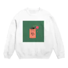 ﾐｰﾁｬﾝッのワタシの金曜は華咲かない Crew Neck Sweatshirt