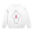 スナックくまちゃんのスナックくまちゃんうさこカラー Crew Neck Sweatshirt