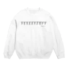 PokuStarのイカ干し・（小） Crew Neck Sweatshirt