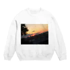 あむはうすの夕焼け Crew Neck Sweatshirt