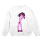 amanozyakushaのビキニの女の子 Crew Neck Sweatshirt