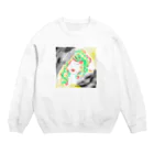 kawai_httpのぱっ Crew Neck Sweatshirt