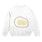 cocomarinの黄身といっしょ Crew Neck Sweatshirt