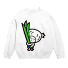 きくのらくがきのいんげん豆ときく Crew Neck Sweatshirt